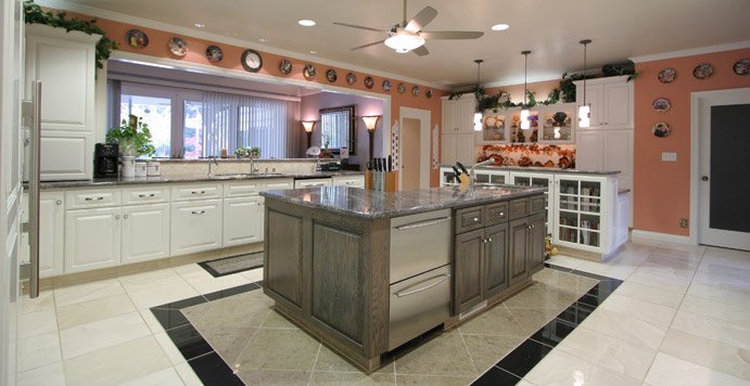 Kitchen remodeling projects - Jacobson home